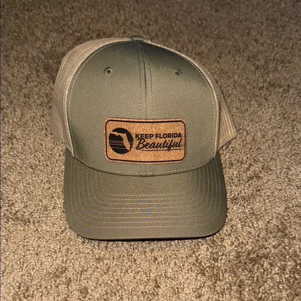 Keep Florida Beautiful Green Trucker Hat